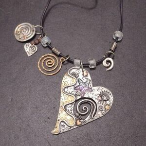 Enchanted heart necklace by Nanette
